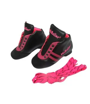 Botes McRoller Hoquei Patins Júnior Negre i Rosa (28 - 41) a