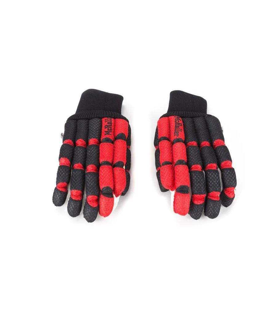 GUANTES COMPETICIÓN MESH McRoller Rojo - Negro (XS , S, M , L, XL)