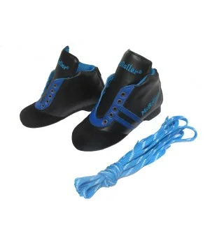 Bota Hockey Patines Junior Brisbane McRoller Negro - Azul (28 - 41)