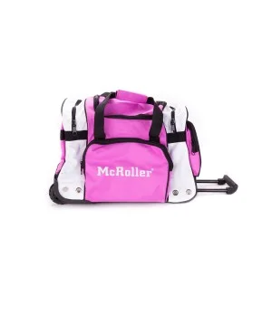 Trolley McRoller Player 50ctms. 3 departamentos (Rosa - Blanco)