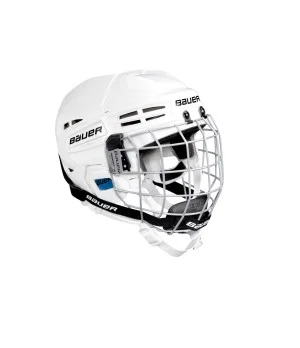 Casco Portero Bauer Prodigy Youth Hockey Blanco (con visera) en