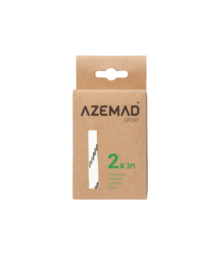 PAR CORDONES AZEMAD 2X3 M BLANCO en Hoquei360.