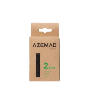 PAR CORDONES AZEMAD 2X3 M NEGRO en Hoquei360.