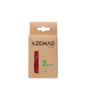 PAR CORDONES AZEMAD 2X3 M ROJO en Hoquei360.