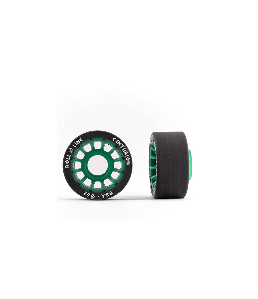 Ruedas Roll-Line Centurion 88A (Verde-Negro)