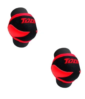 RODILLERAS TOOR LINE AIR NEGRO ROJO INFANTIL