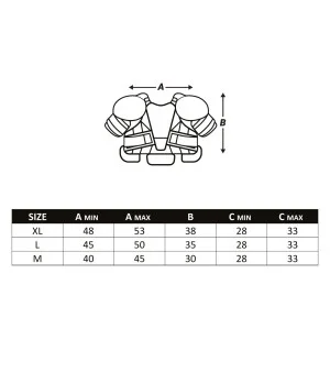 Peto portero AZEMAD V-Guard TALLA M