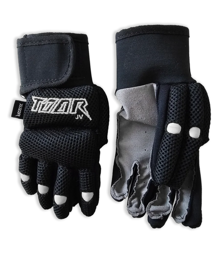 Guantes Toor Line Air Sénior (Negro-blanco)