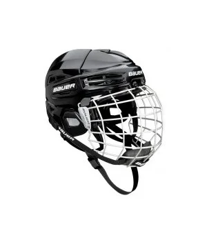 Casco portero COMBO BAUER IMS 5.0 negro (Talla: L)