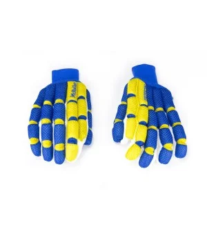 GUANTES COMPETICIÓN MESH McRoller Azul - Amarillo (XS , S, M , L, XL)