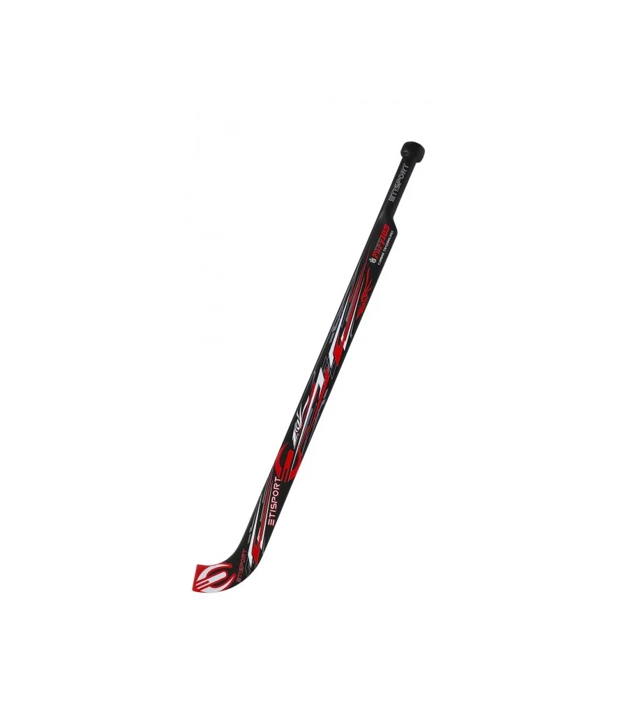 Stick de portero largo junior Etisport 2K24. Color: rojo y negro