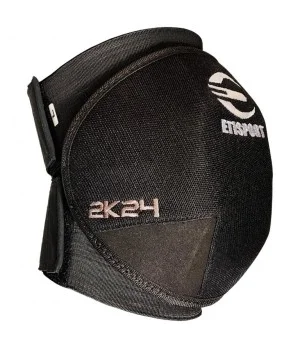 Rodilleras de Hockey Patines ETISPORT 2K24 Negro - Talla S