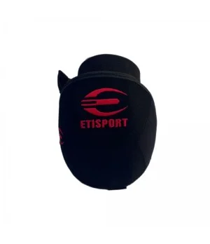 Genolleres d'Hoquei Patins ETISPORT 2K24 vermell - Talla S