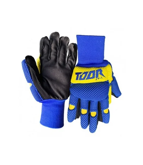 GUANTES TOOR LINE AIR AZUL AMARILLO XL en Hoquei360.