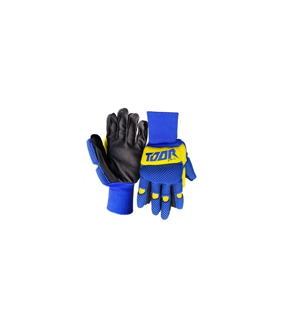 GUANTES TOOR LINE AIR AZUL AMARILLO XL en Hoquei360.