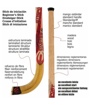 Stick Etisport jugador Fury Starter (92cm)