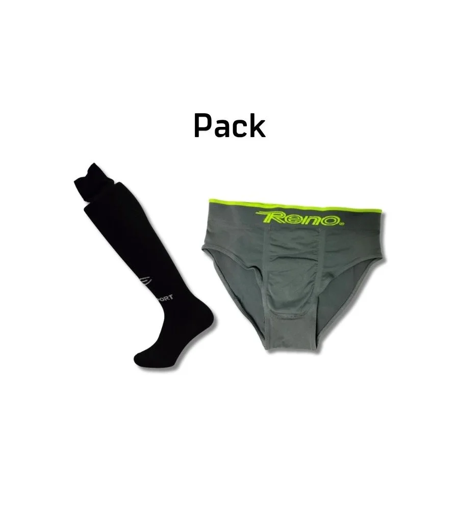 Pack completo: media Etisport + slip Reno