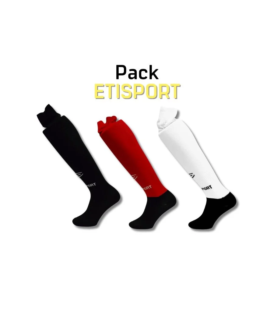 Pack de 3 medias Etisport