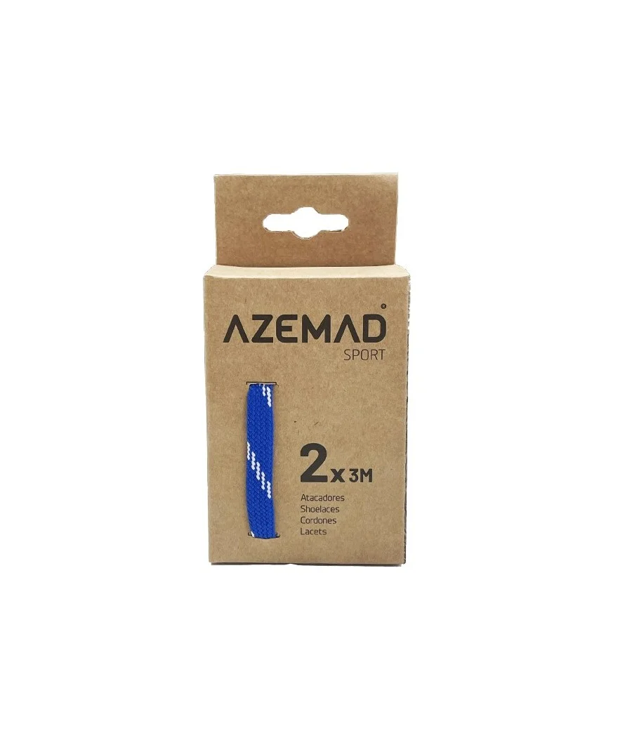 PAR CORDONES AZEMAD 2X3 M AZUL en Hoquei360.