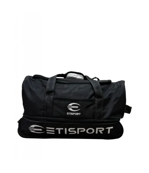 Trolley jugador Etisport 3 Ruedas 60cm (Negro y Blanco)