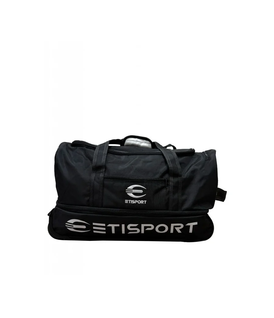 Trolley jugador Etisport 3 Ruedas 60cm (Negro y Blanco)