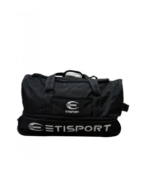 Trolley jugador Etisport 3 Ruedas 60cm (Negro y Blanco)