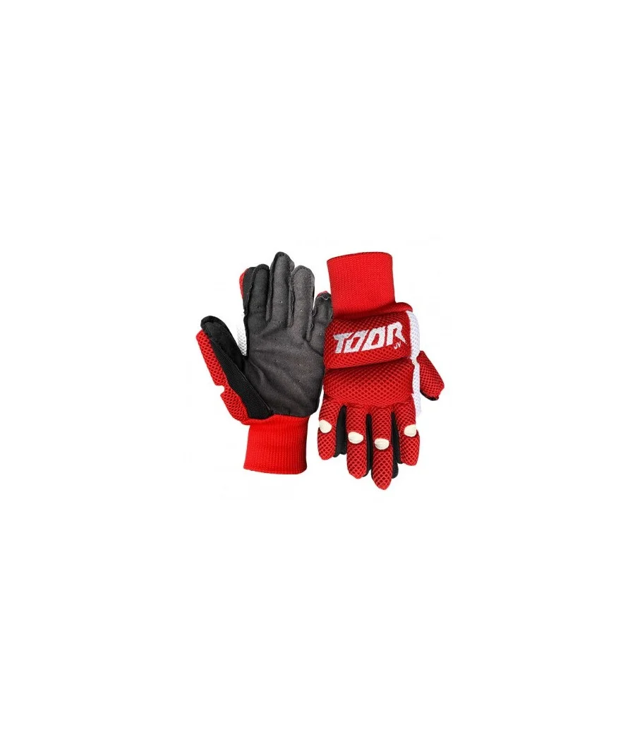 GUANTES TOOR LINE AIR ROJO BLANCO XL en Hoquei360.