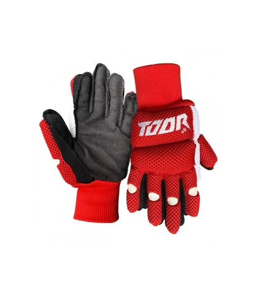 GUANTES TOOR LINE AIR ROJO BLANCO SÉNIOR a Hoquei360.