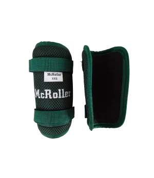 Set pack 3 pcs mesh Rodillera, Guantes y Espinilleras McRoller VERDE - Talla S