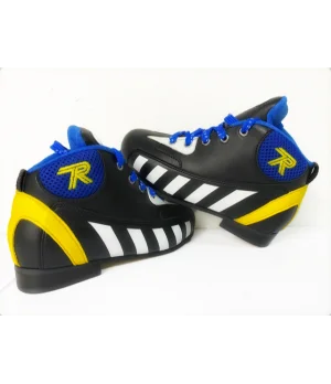 Conjunto Reno iniciación R1 negro-amarillo (nº 28 a 37) Patín R1, Rueda Vertical (92-94)