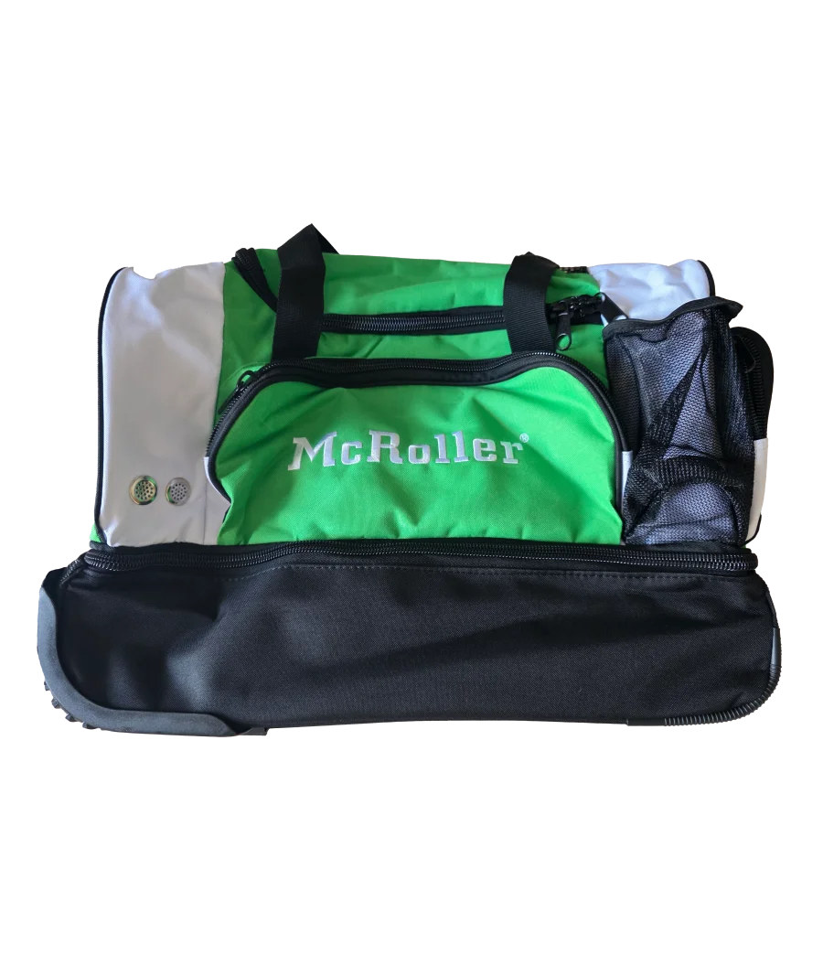 Trolley McRoller Player de 50 cm. 2 departamentos (Verde - Blanco) en Hoquei360.cat