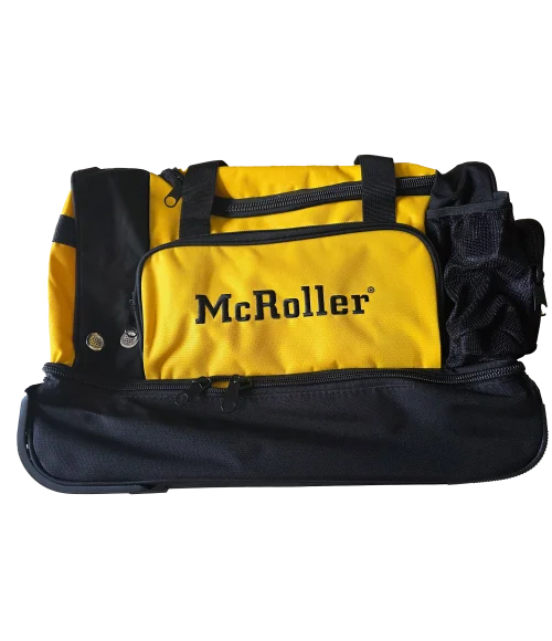 Trolley McRoller Player de 50 cm. 2 departamentos (Amarillo - Negro) en Hoquei360.cat