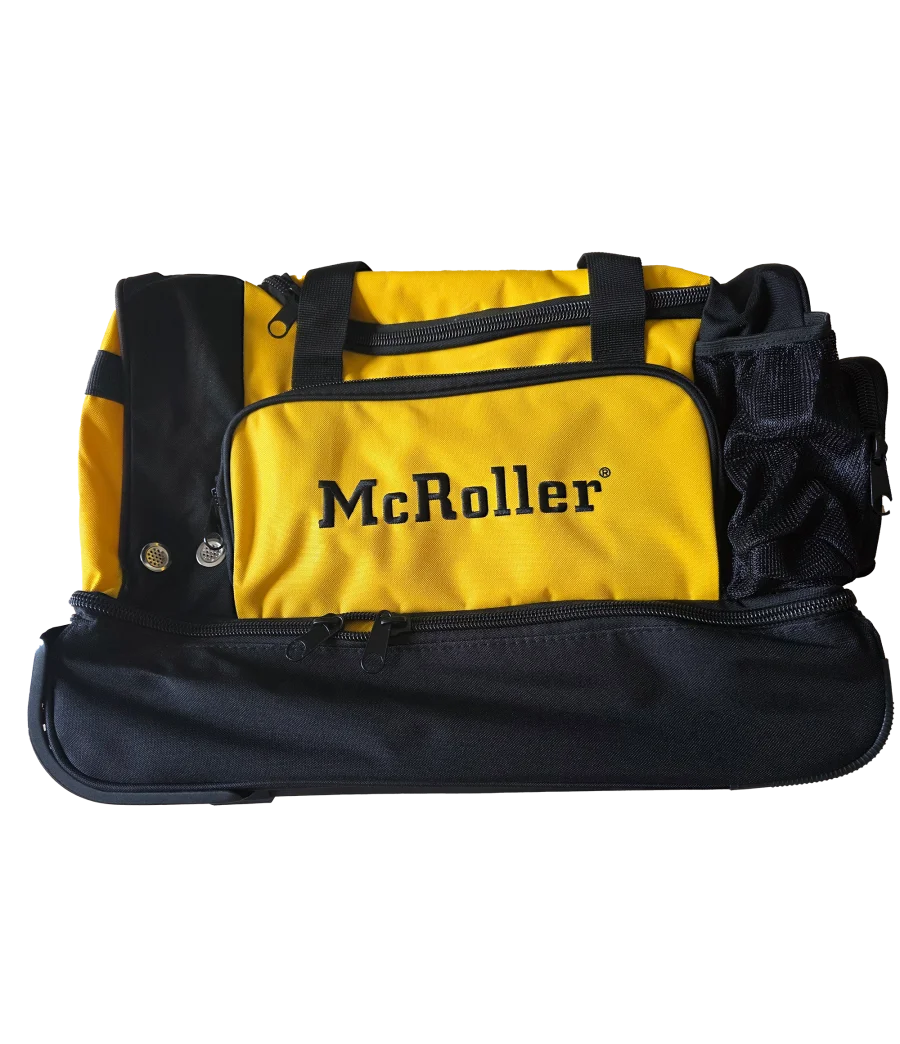 Trolley McRoller Player de 50 cm. 2 departaments (Groc - Negre) a Hoquei360.cat