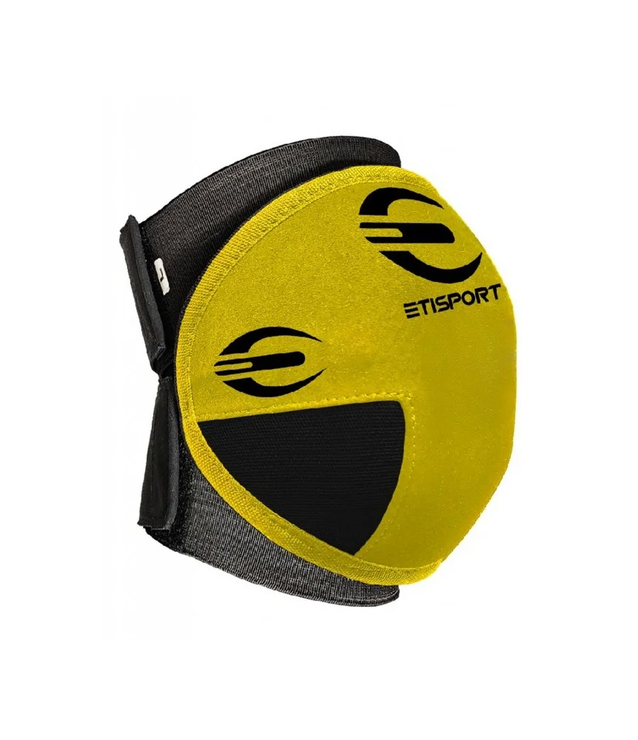 Rodilleras de Hockey Patines ETISPORT 2K24 Amarillo - Talla M