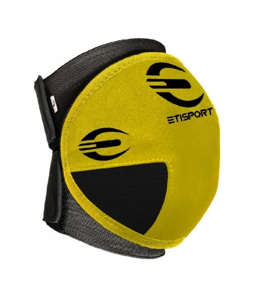 Genolleres d'Hoquei Patins ETISPORT 2K24 Groc - Talla L