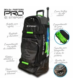 Trolley Hoquei Porter Etisport PRO – Bossa esportiva extra gran