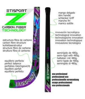 Stick Etisport jugador Fibra de Carboni ETISPORT Z