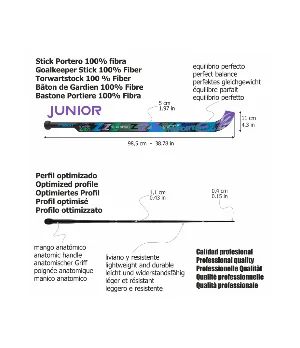 Stick Etisport de portero largo junior Etisport Z