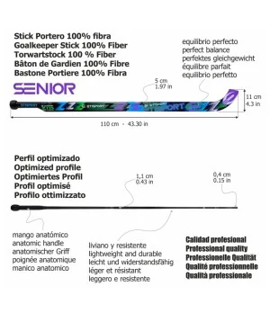 Stick de porter llarg Etisport Z