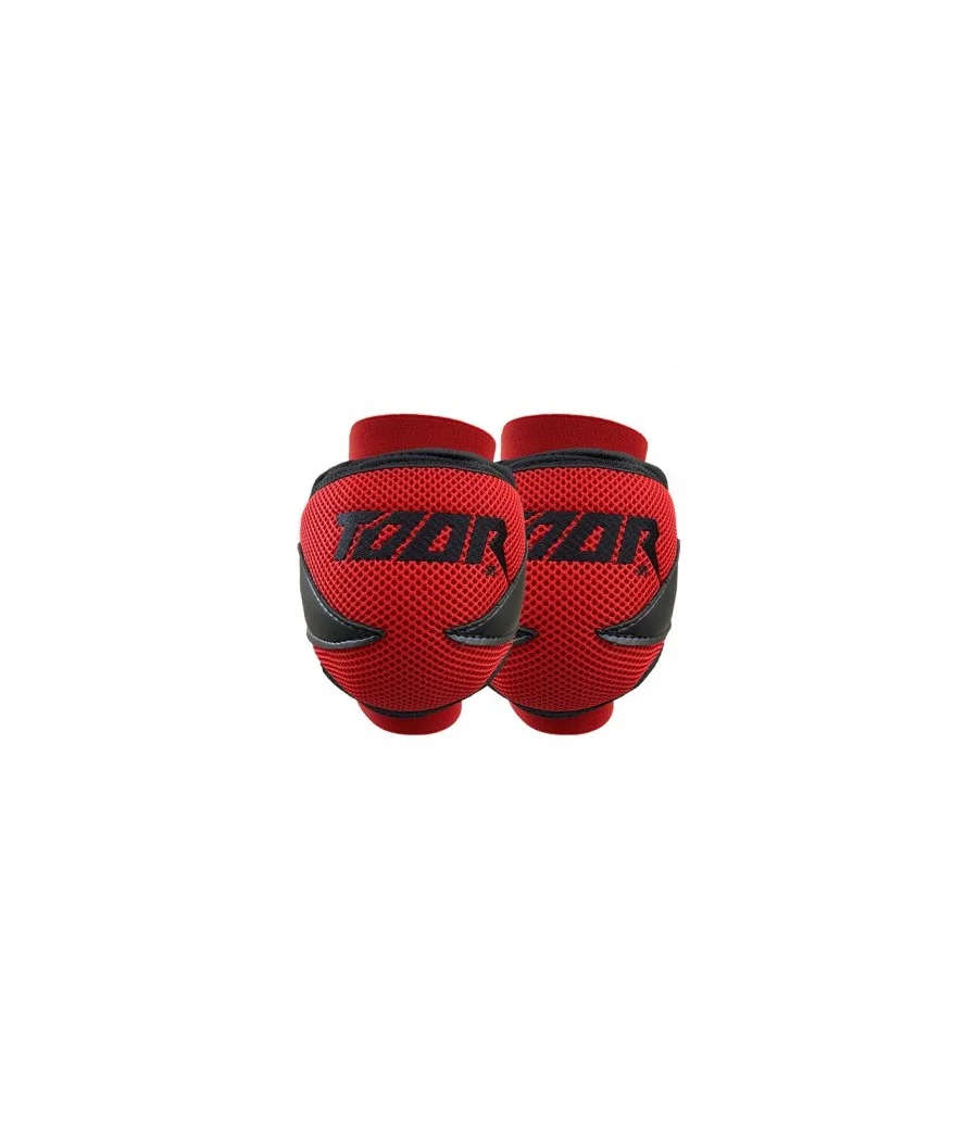 RODILLERAS TOOR LINE AIR ROJO NEGRO XL en Hoquei360.