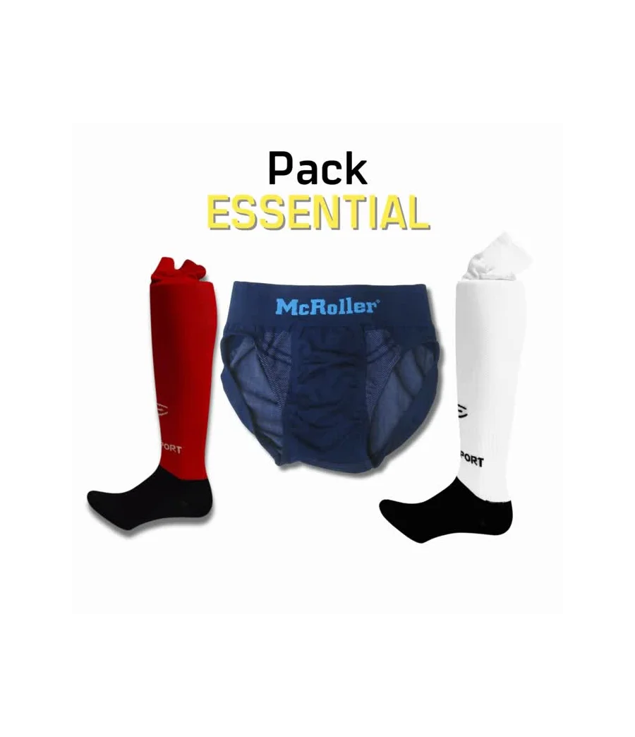 Pack Essential: 2 Medias Etisport + 1 Slip McRoller