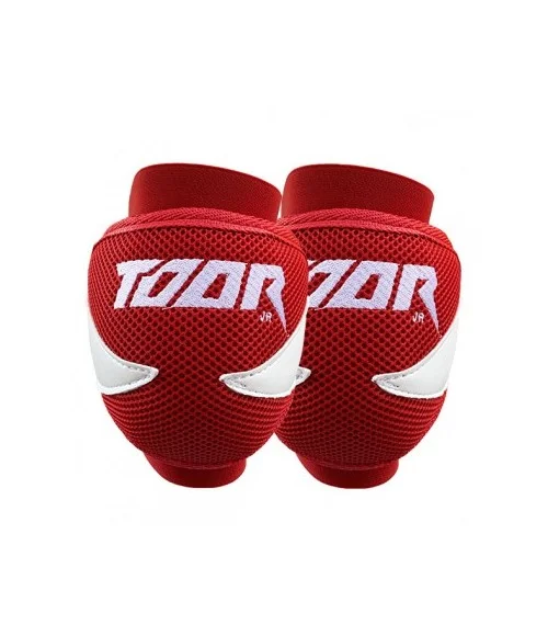 RODILLERAS TOOR LINE AIR ROJO BLANCO INFANTIL a Hoquei360.