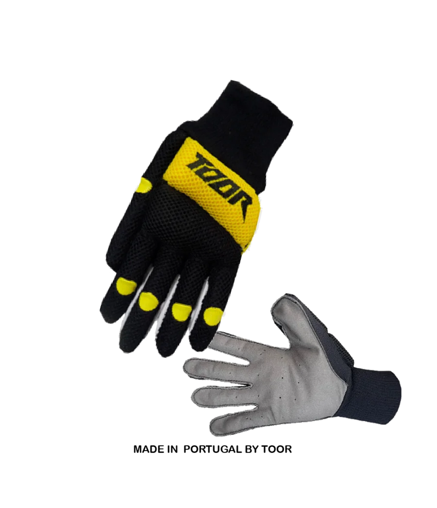Guants Toor Line Air Junior (Negre/Groc)