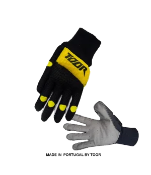 Guantes Toor LÍNEA AIR I Júnior (Negro - Amarillo)