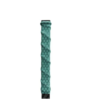 Empuñadura verde de silicona termorretráctil para stick de hockey