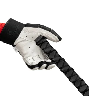 Empuñadura lila de silicona termorretráctil para stick de hockey