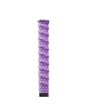 Empuñadura lila de silicona termorretráctil para stick de hockey
