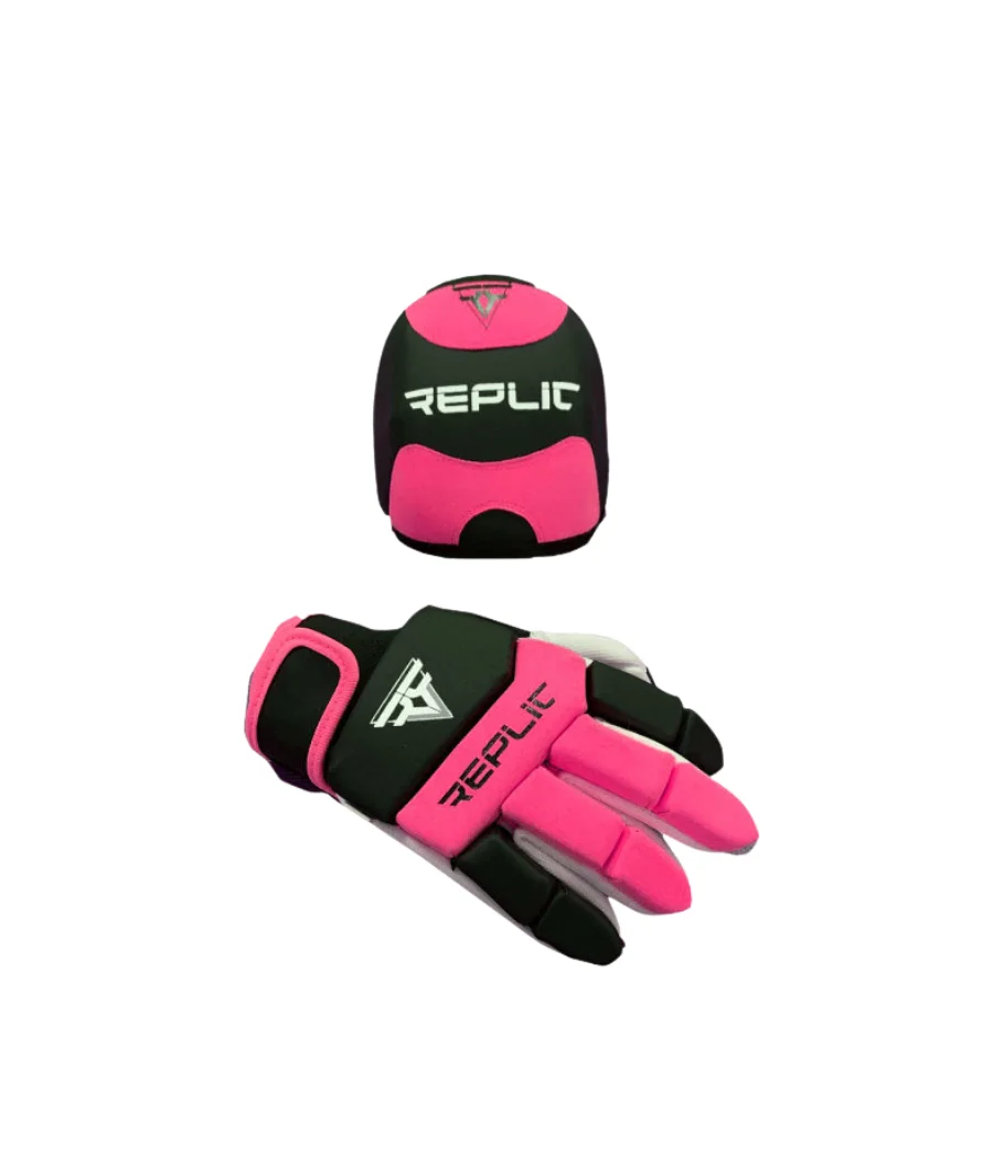 Replic Minion Rosa Fluor (guants i genolleres) XXS