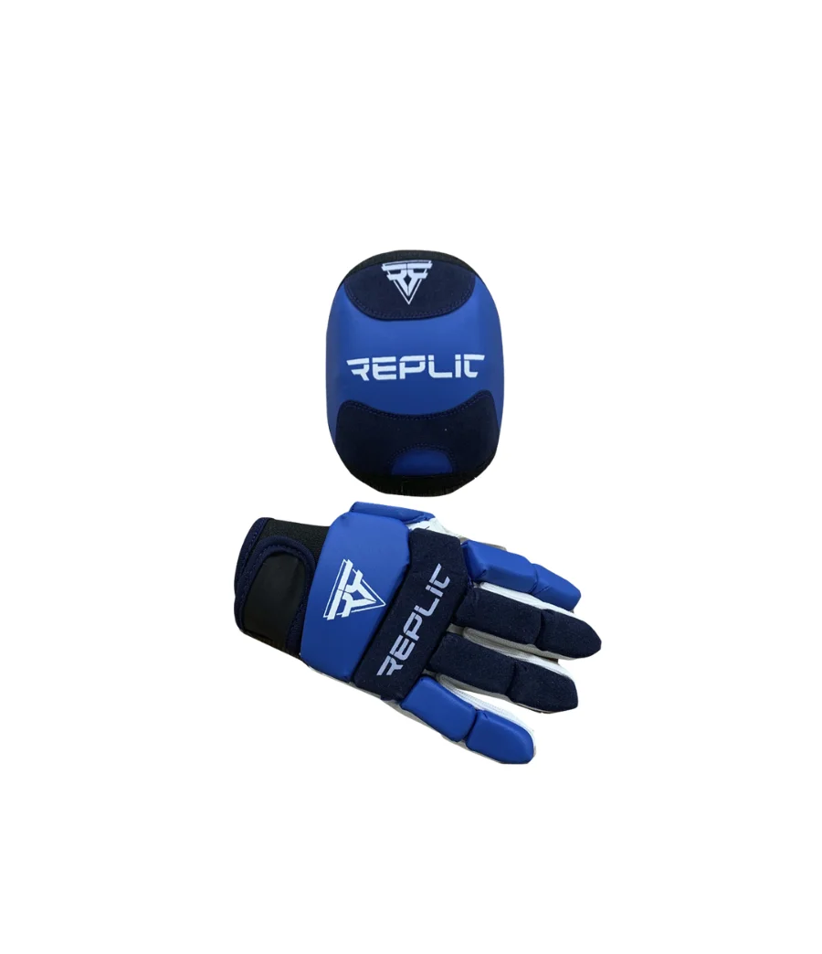 Pack Replic Minion Azul Royal (guants i genolleres) XS