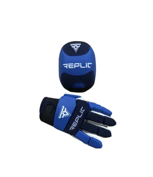 Pack Replic Minion Azul Royal (guants i genolleres) XS